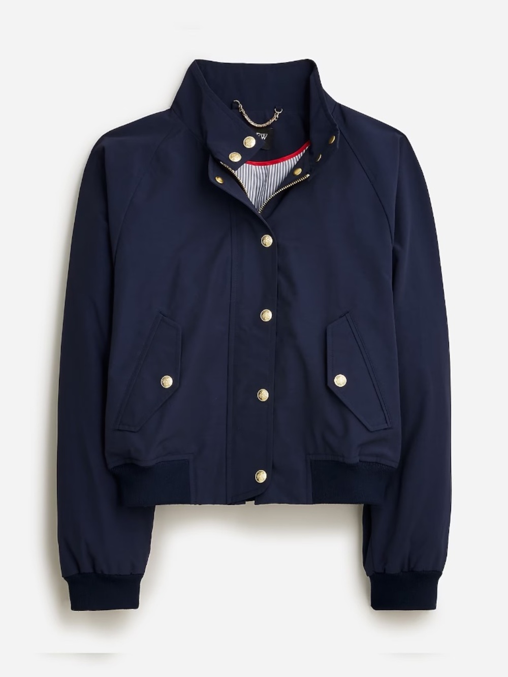 J.Crew Collection Lightweight Bomber Jacket - EUC